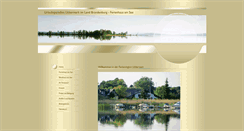 Desktop Screenshot of ferienhaus-am-uckersee.de