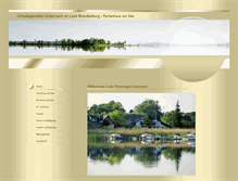 Tablet Screenshot of ferienhaus-am-uckersee.de